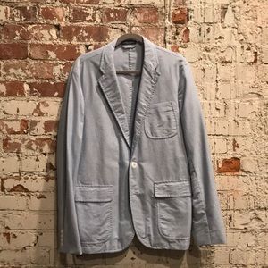 Men’s blue linen Ralph Lauren blazer